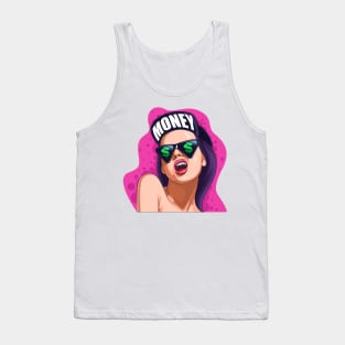 Girls love money. Tank Top